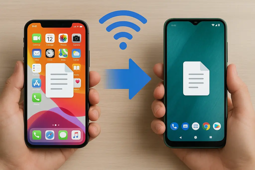 iPhone’dan Android’e Programsız Dosya Aktarımı (Ücretsiz ve Hızlı)