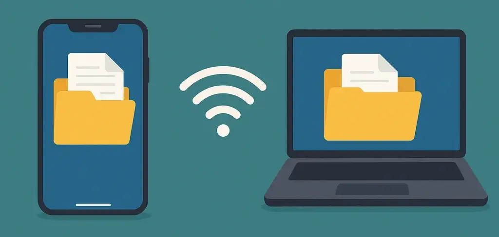 How to Wirelessly Transfer Files from Your Phone to Your Computer?